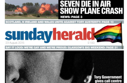 Sunday Herald is only weekly title audited by ABC to grow print sale in first half of 2015